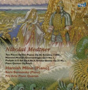 Two Pieces for Two Pianos Op 58 , Hamish Milne
