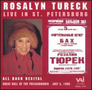 Live in St. Petersburg , Rosalyn Tureck