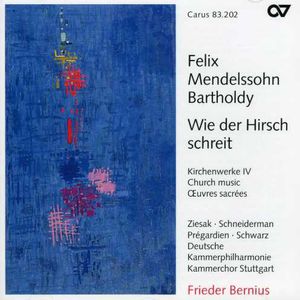 Wie Der Hirsch Schreit: Church Music 4 , Frieder Bernius