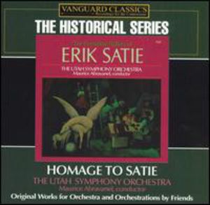 Homage to Satie: Orchestra Works , Maurice de Abravanel