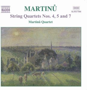 String Quartets 3 , Martinu Quartet