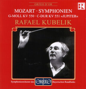 Sym #40 in G minor K550 / Sym #41 in C K 551 , Rafael Kubelik
