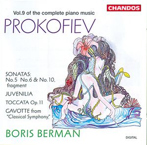 Piano Sonatas 5, 6 & 10 , Boris Berman