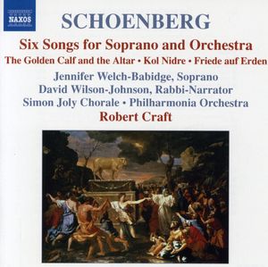 Six Songs for Soprano & Orchestra , Robert Craft