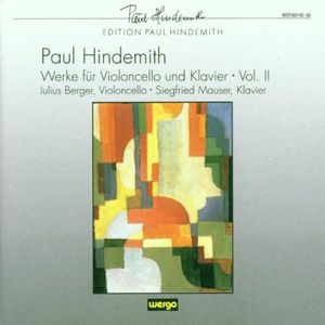Werke Fur Cello Und Klavier II , Paul Hindemith