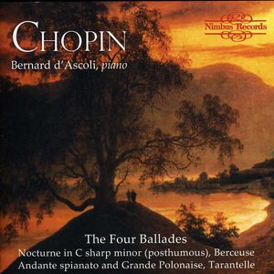 Four Ballades , Bernard D'Ascoli