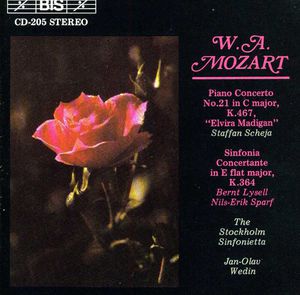 Piano Concerto 21 /  Sinfonia Concertante , Stockholm Sinfonietta