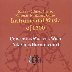 Instrumental Music from the Year 1600 , Nikolaus Harnoncourt