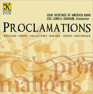 Proclamations , United States Air Force Heritage of America Band