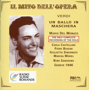 Un Ballo in Maschera , G. Verdi