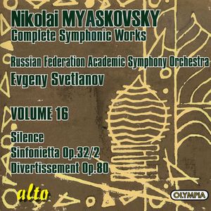 Silence Op 9 / Sinfonietta / Divertissement , Evgeny Svetlanov