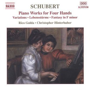 Piano Works for 4 Hands , F. Schubert