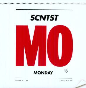 Monday , Scntst