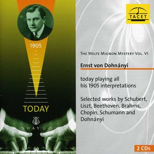 Welte-Mignon Mystery 6 , Ernst von Dohn nyi