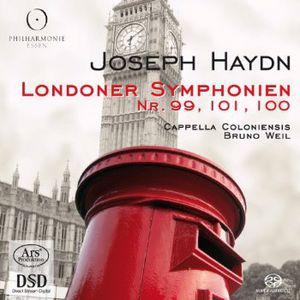 London Symphonies No. 99 100 101 , Haydn