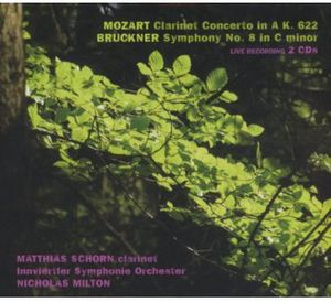 Clarinet Concerto / Symphony No 8 , Matthias Schorn