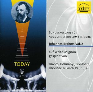 Welte-Mignon Mystery 2: Brahms / Various , Various Artists