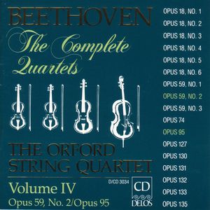 Complete Quartets 4 , Ludwig van Beethoven