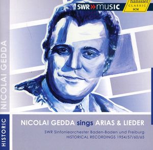 Nicolai Gedda Sings Arias & Lieder , Nicolai Gedda