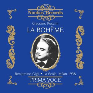 La Boheme , Beniamino Gigli