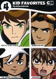 4 Kid Favorites: Cartoon Network: The Action Collection