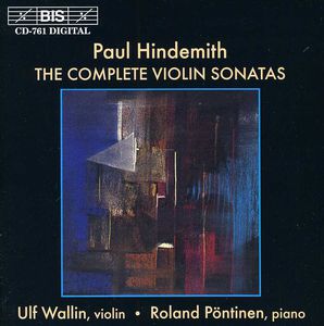 Complete Violin Sonatas , Paul Hindemith