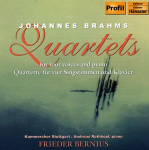 Quartets for Four Voices & Piano , Frieder Bernius