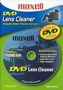 Maxell 190059 DVD-LC DVD Laser Lens Cleaner - User Guide - Home Theater Set Up