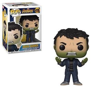 FUNKO POP! MARVEL: Avengers Infinity Wars - Banner w/  Hulk Head 