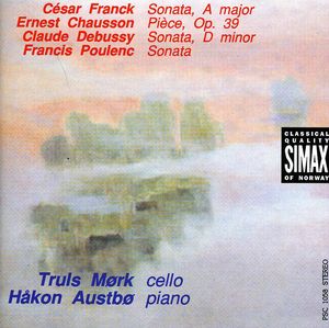 Violin Sonata in a Major / Cello Sonata in D minor , Truls M rk