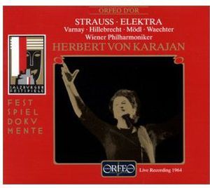Elektra / Modi / Varnay / Hillebrecht , Herbert von Karajan