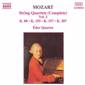 String Quartets 80, 155, 157 & 387 , Eder Quartet