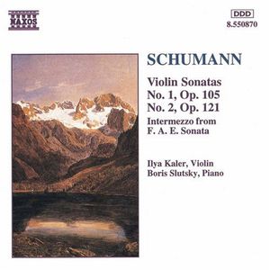 Violin Sonatas 1 & 2 , Ilya Kaler