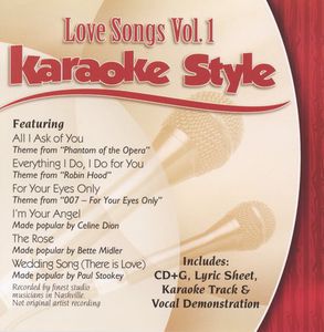 Karaoke Style: Love Songs, Vol. 1 , Various Artists