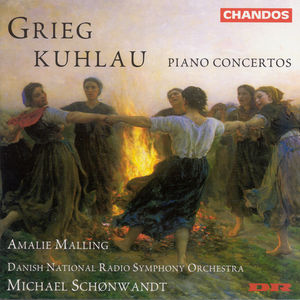 Piani Cto in C Major Op 7 / Piano Cto in a Min Op 16 , Amalie Malling