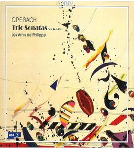 Trio Sonatas for Flute Violin & BC , Les Amis de Philippe