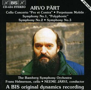 3 Symphonies / Cello Concertos , Arvo P rt