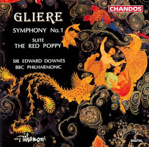 Symphony 1 / Red Poppy Ballet Suite , Edward Downes