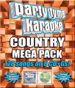 Party Tyme Karaoke: Country Mega Pack [8 Discs]