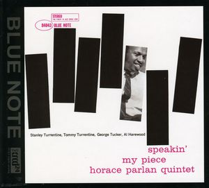 Speakin My Piece , Horace Parlan