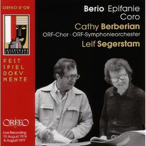 Epifanie Fur Orchester & Frauenstimme , Cathy Berberian