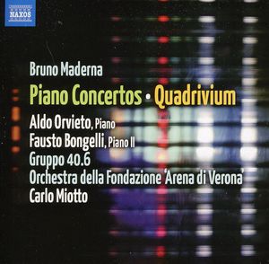 Piano Concerto / Quadrivium , Fausto Bongelli