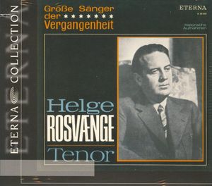 Great Singers of the Past , Helge Rosvaenge