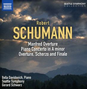 Manfred Overture / Piano Cto / Overture / Scherzo , Gerard Schwarz