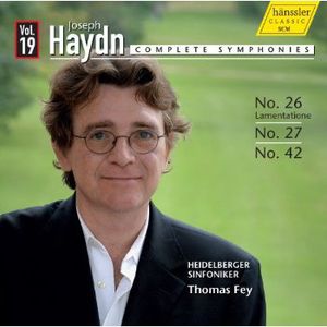 Haydn Complete Symphonies 19 , Thomas Fey