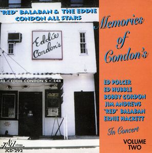 Memories Of Condon's - In Concert, Vol. 2 , Red Balaban