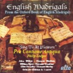 Sing We at Pleasure , Pro Cantione Antiqua