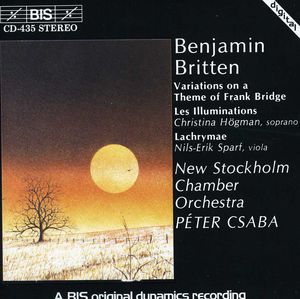 Frank Bridge Theme Variation , Sankt Annae Girls' Choir