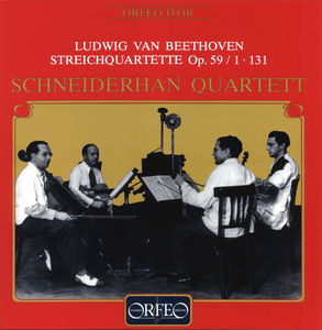 String Quartet Op. 59/ 1, 131 , Ludwig van Beethoven