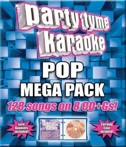 Party Tyme Karaoke: Pop Mega Pack [8 Discs]